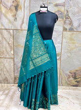 Green Hand Woven Pure Silk Kanjivaram Saree